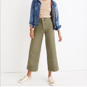 Madewell Emmett Wide Leg Pant (Petite)